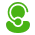 Jeetcity customer support headset icon